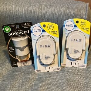 Febreze and air wick warmers